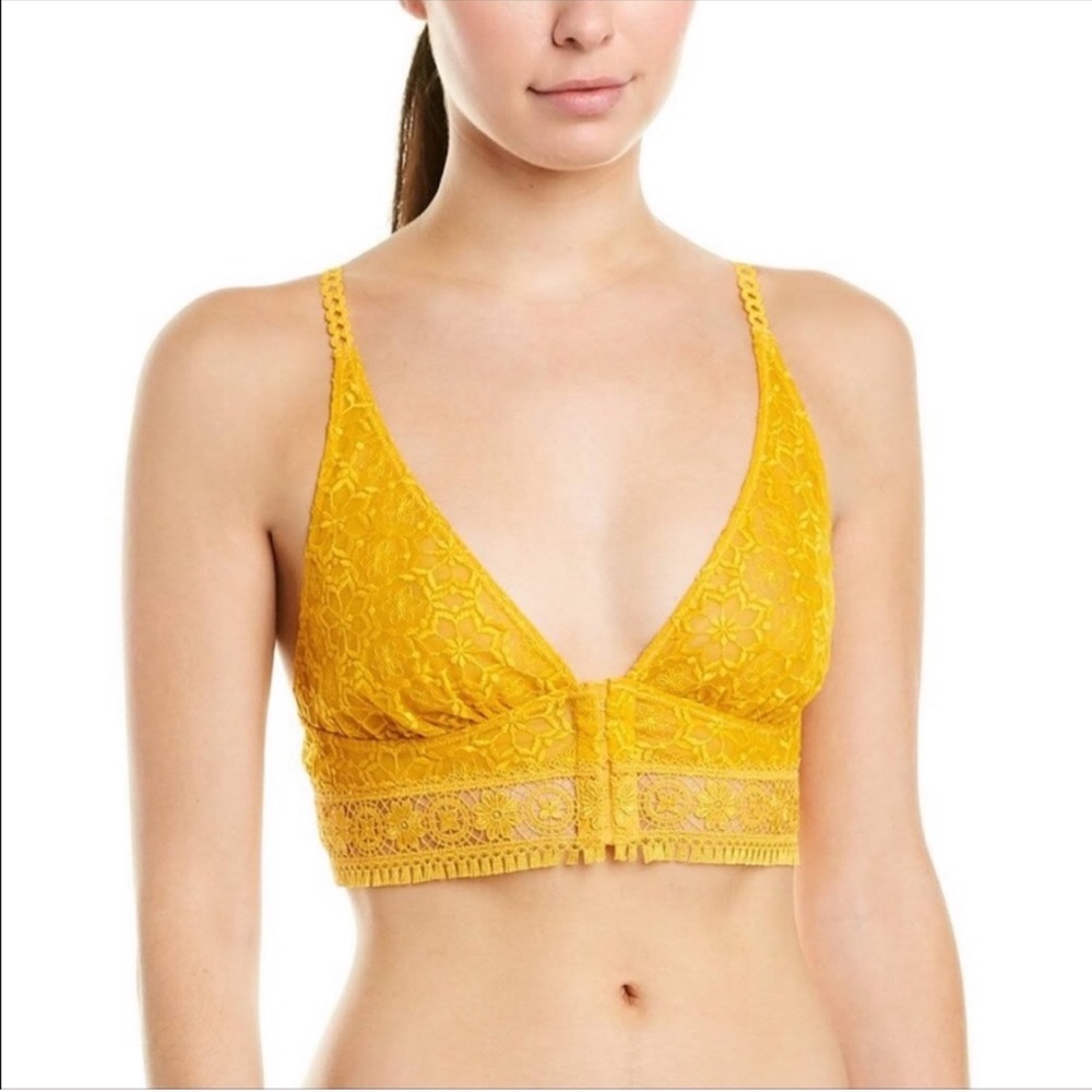 HP LAST 1 Free People Ella Soft Lace Bralette - Picture 7 of 14